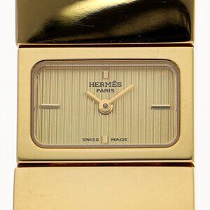 HERMES L01.201 Location Gold gold Gold Plated QZ